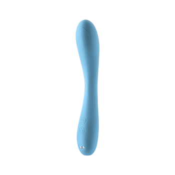 Rhett - Verwarmende vibrator (Blauw)